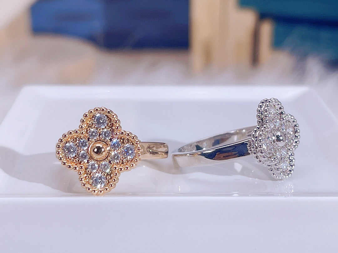 [Clover-Jewelry]CLOVER DIAMOND RING