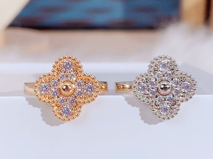 [Clover-Jewelry]CLOVER DIAMOND RING