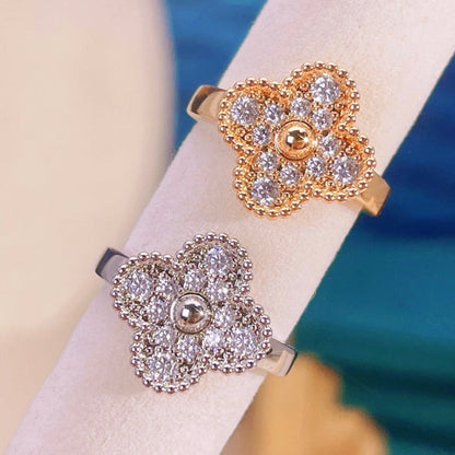 [Clover-Jewelry]CLOVER DIAMOND RING