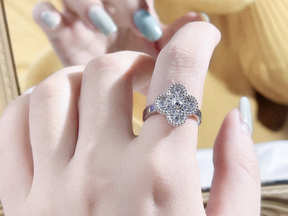 [Clover-Jewelry]CLOVER DIAMOND RING