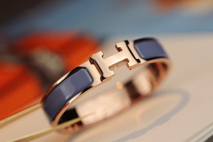 [Clover-Jewelry]H BRACELET 12MM BLUE GRAY