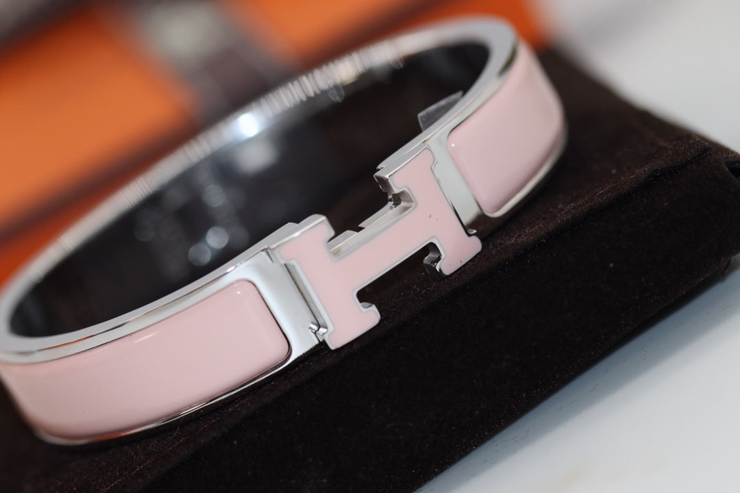 [Clover-Jewelry]H BRACELET 12MM PINK