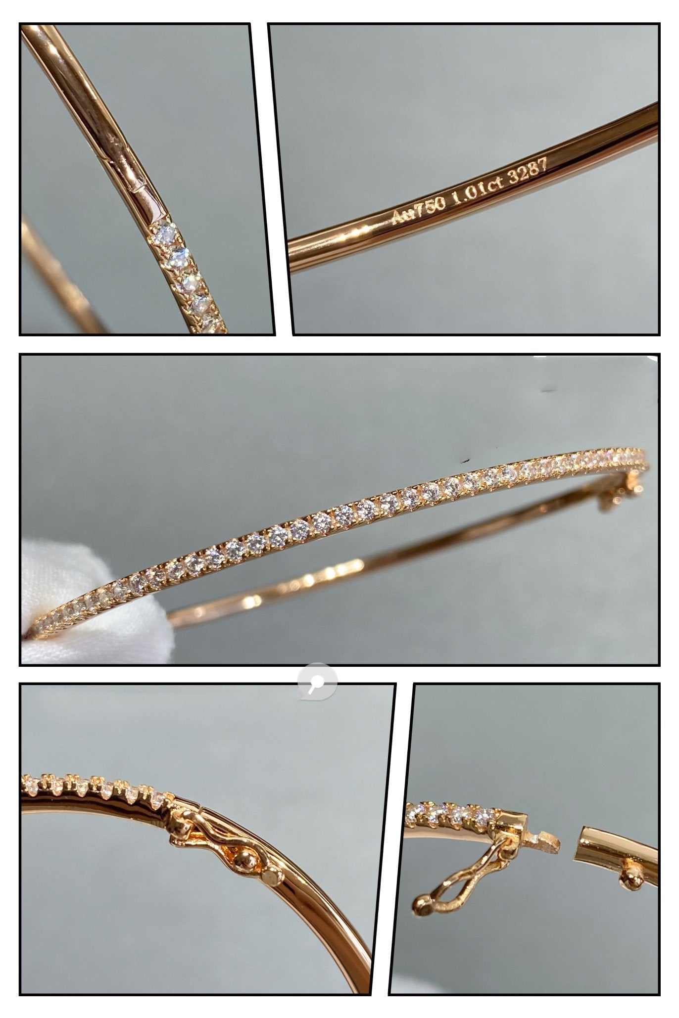 [Clover-Jewelry]MINI DIAMOND TENNIS BRACELET