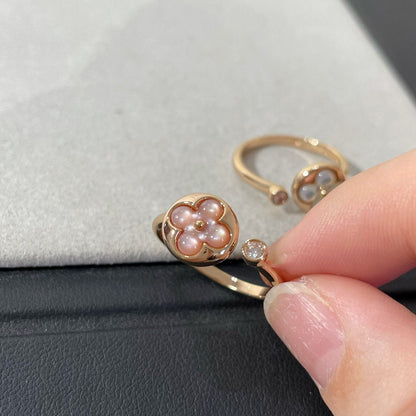 [Clover-Jewelry]SUN 1 DIAMOND PINK MOP RING