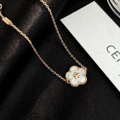 [Clover-Jewelry]LUCKY SPRING ROSE GOLD MOP BRACELET