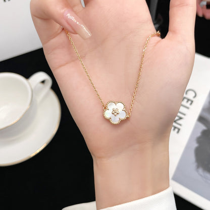 [Clover-Jewelry]LUCKY SPRING ROSE GOLD MOP BRACELET