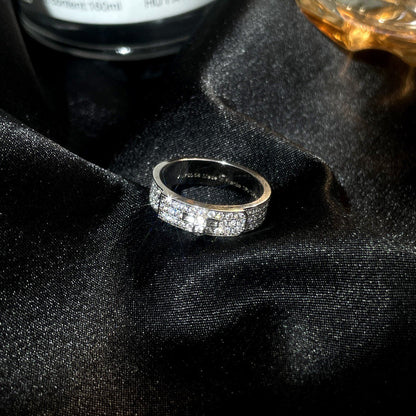 [Clover-Jewelry]KELLY SILVER DIAMOND RING