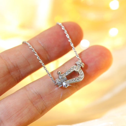 [Clover-Jewelry]FORCE 10 DIAMOND SILVER NECKLACE MINI MODEL