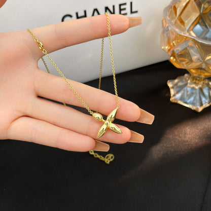 [Clover-Jewelry]LOUISETTE GOLD NECKLACE