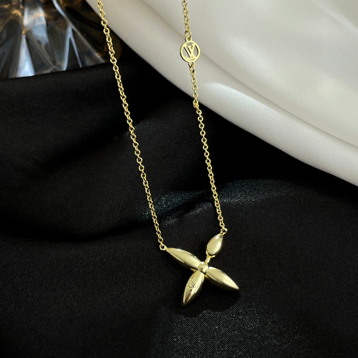 [Clover-Jewelry]LOUISETTE GOLD NECKLACE