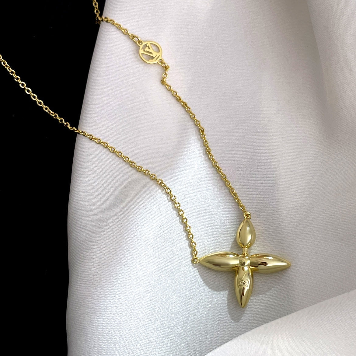 [Clover-Jewelry]LOUISETTE GOLD NECKLACE