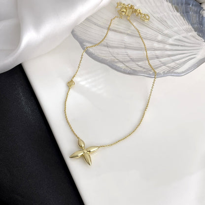 [Clover-Jewelry]LOUISETTE GOLD NECKLACE