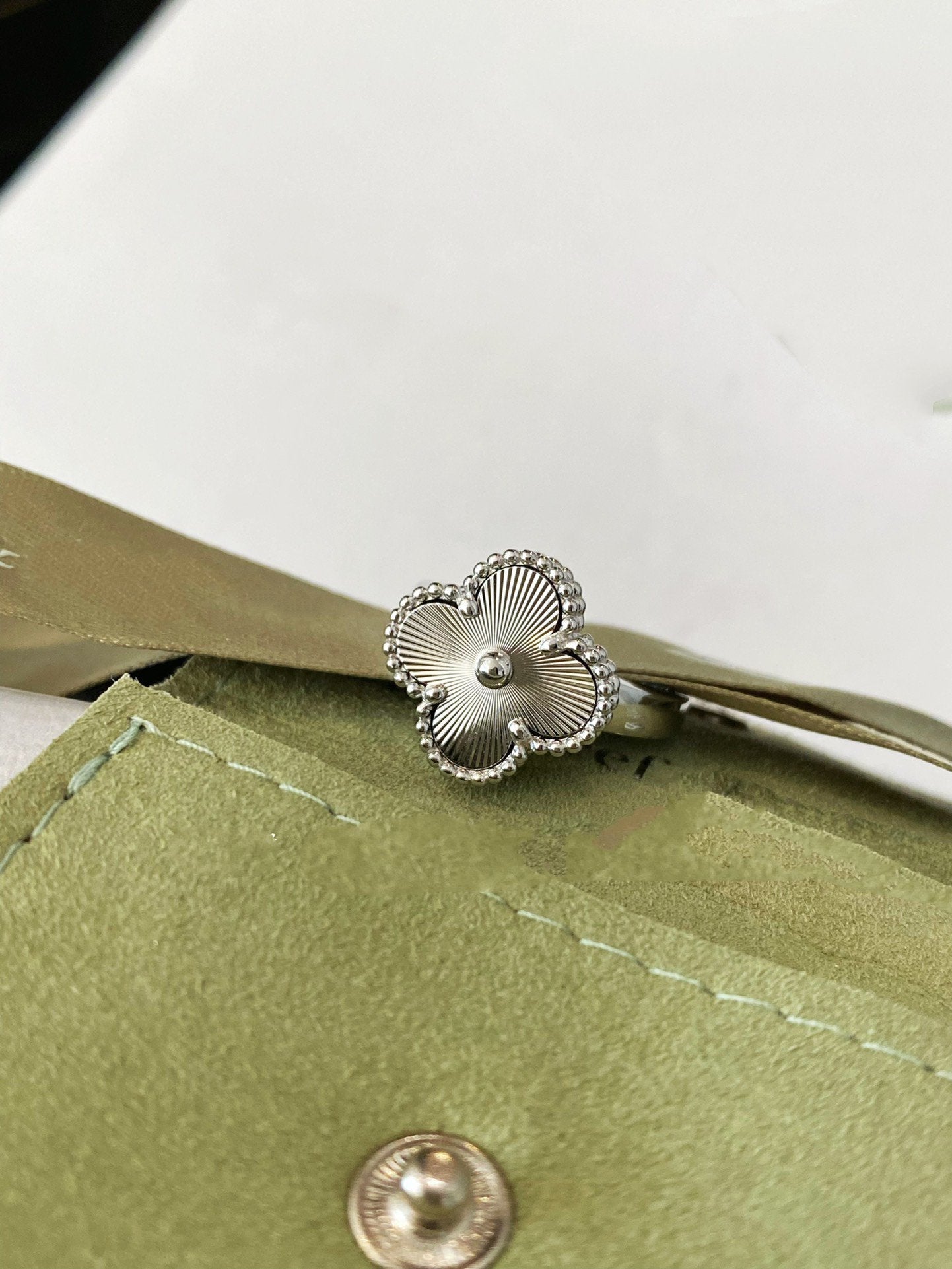 [Clover-Jewelry]CLOVER SILVER RING