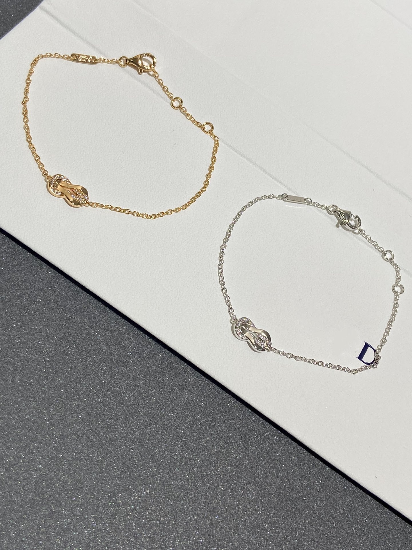 [Clover-Jewelry]CHANCE INFINIE DIAMOND BRACELET