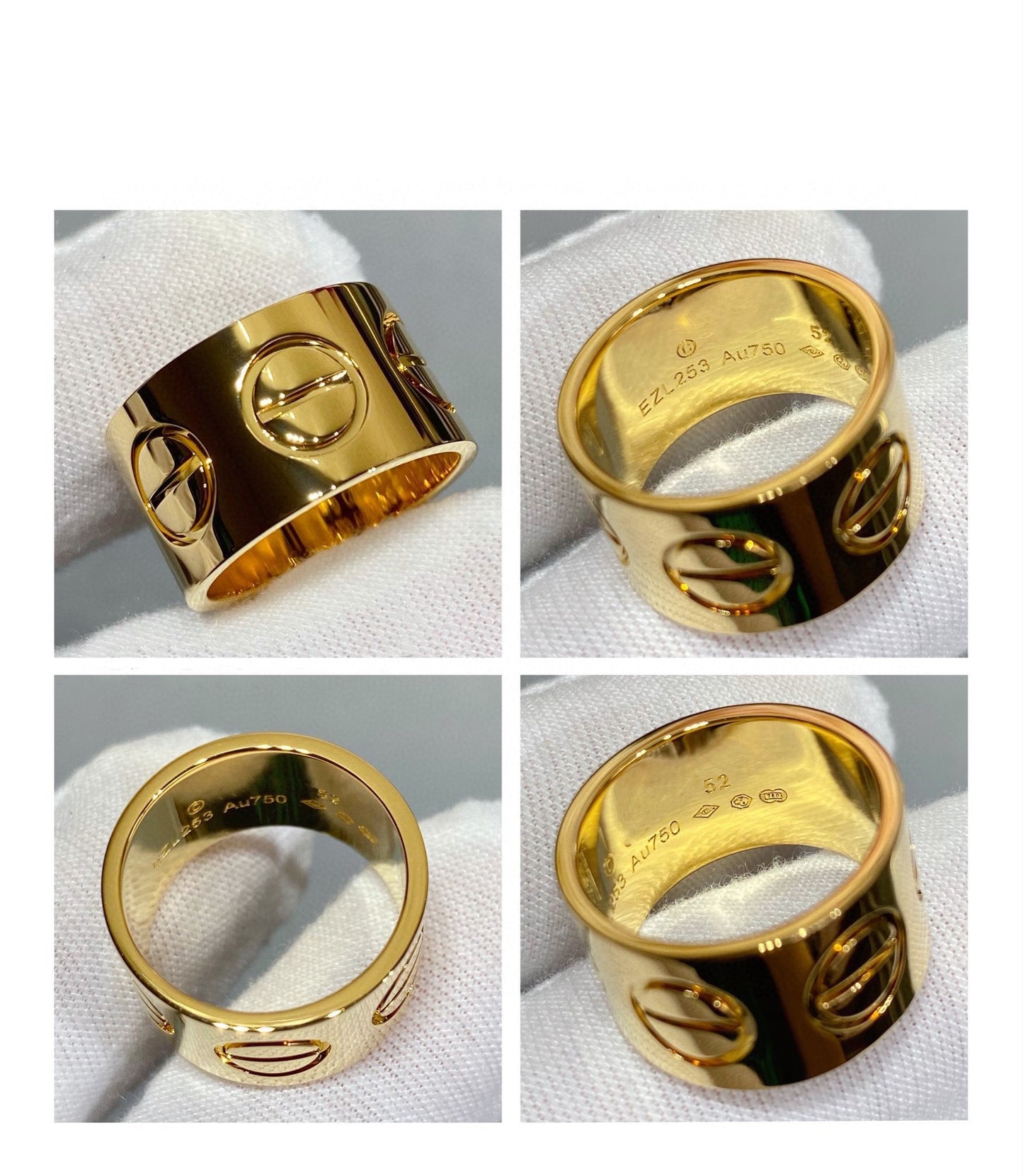 [Clover-Jewelry]LOVE 11MM LARGE RING