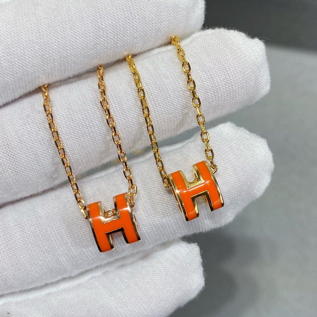 [Clover-Jewelry]MINI POP H NECKLACE