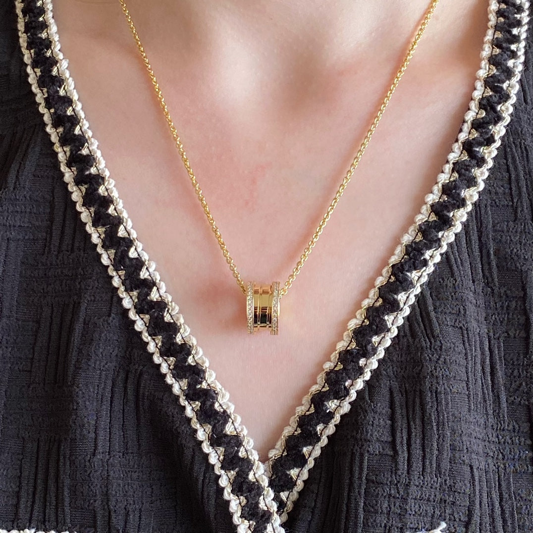 [Clover-Jewelry]ZERO 1 DIAMOND NECKLACE