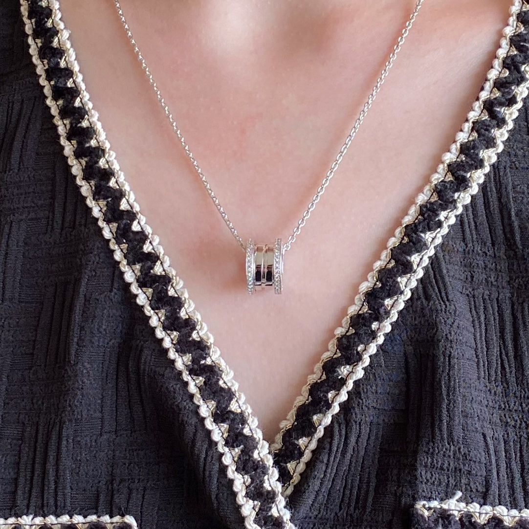 [Clover-Jewelry]ZERO 1 DIAMOND NECKLACE