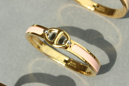 [Clover-Jewelry]CLIC CHAINE GOLD BRACELET