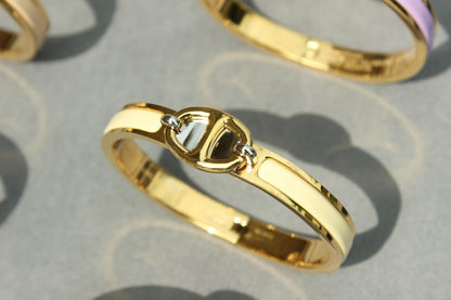 [Clover-Jewelry]CLIC CHAINE GOLD BRACELET