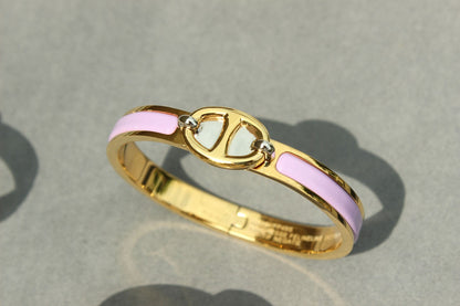 [Clover-Jewelry]CLIC CHAINE GOLD BRACELET