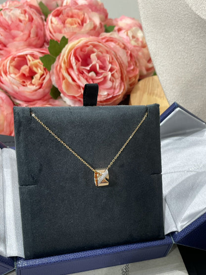 [Clover-Jewelry]LIENS EVIDENCE DIAMOND NECKLACE