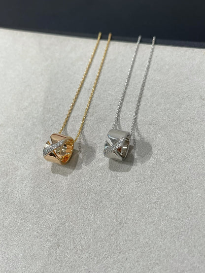 [Clover-Jewelry]LIENS EVIDENCE DIAMOND NECKLACE