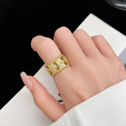 [Clover-Jewelry]PERLEE DIAMOND LARGE RING