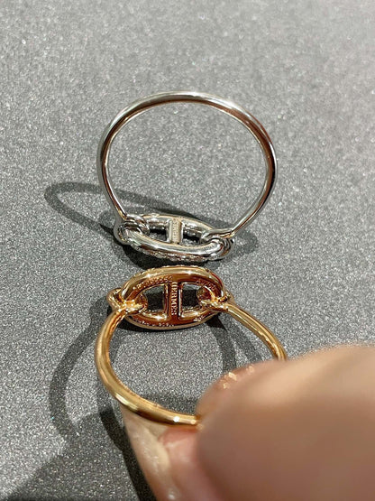 [Clover-Jewelry]RONDE SMALL DIAMOND RING