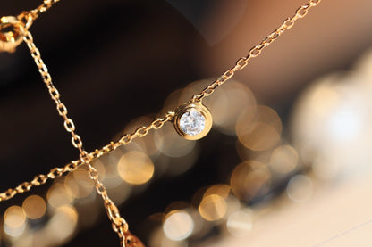 [Clover-Jewelry]DAMOUR DIAMOND NECKLACE