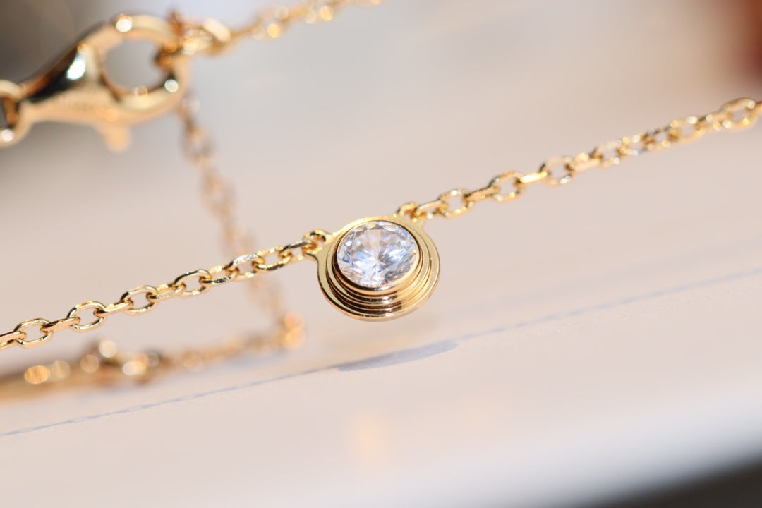 [Clover-Jewelry]DAMOUR DIAMOND NECKLACE