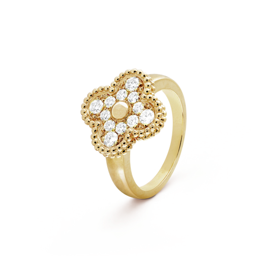 [Clover-Jewelry]CLOVER DIAMOND RING