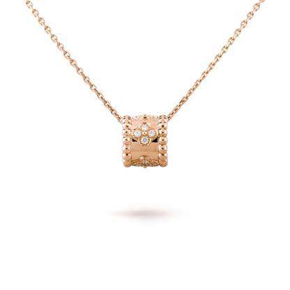 [Clover-Jewelry]PERLEE PEDANT NECKLACE GOLD / ROSE GOLD