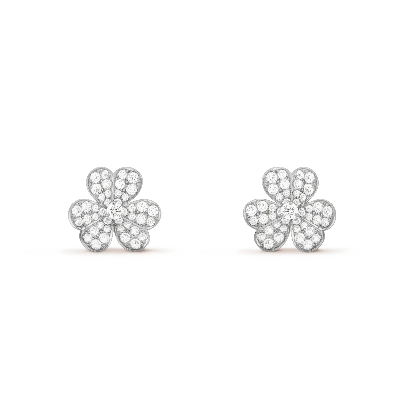 [Clover-Jewelry]CLOVER COMOS DIAMOND EARRINGS SILVER