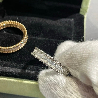 [Clover-Jewelry]PERLEE DIAMOND ROSE GOLD RING