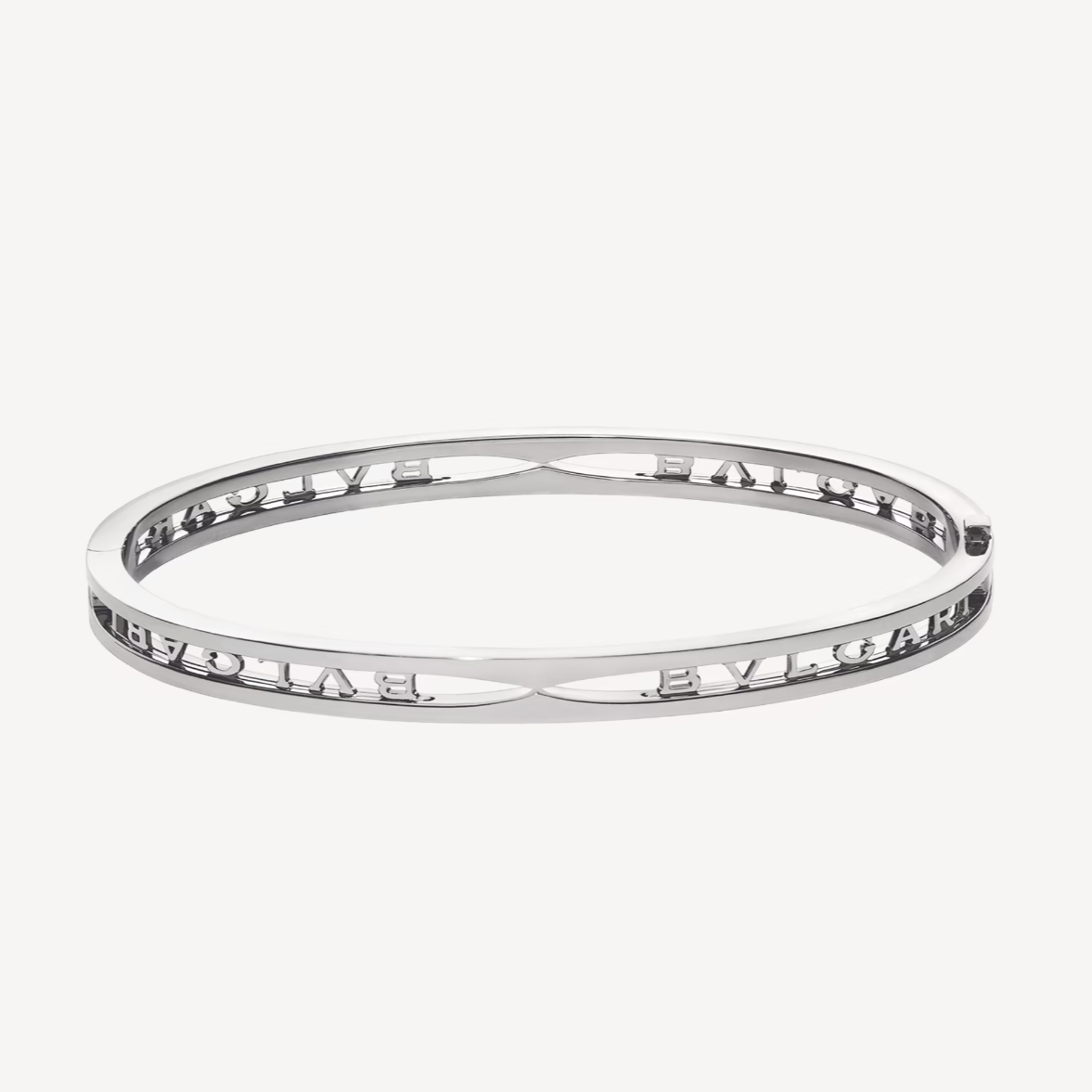 [Clover-Jewelry]ZERO 1 SPIRAL LOGO SILVER BRACELET