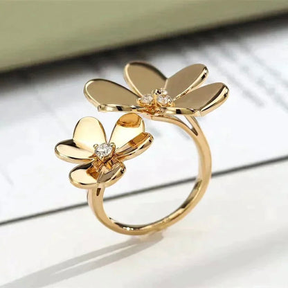 [Clover-Jewelry]CLOVER COMOS GOLD DIAMOND RING