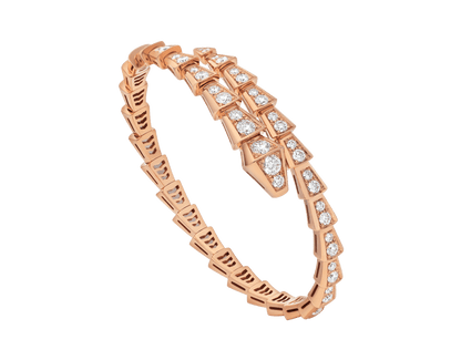 [Clover-Jewelry]SERPENTI BRACELET 6.8MM PINK GOLD DIAMOND