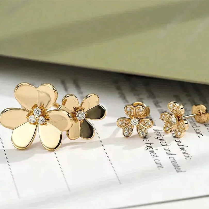 [Clover-Jewelry]CLOVER COMOS GOLD DIAMOND RING