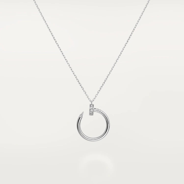 [Clover-Jewelry]JUSTE NECKLACE SILVER