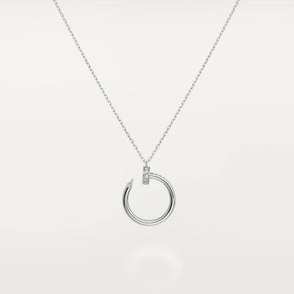 [Clover-Jewelry]JUSTE NECKLACE SILVER