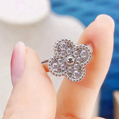 [Clover-Jewelry]CLOVER DIAMOND RING