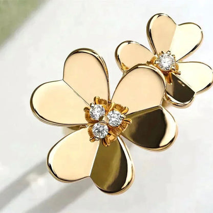 [Clover-Jewelry]CLOVER COMOS GOLD DIAMOND RING