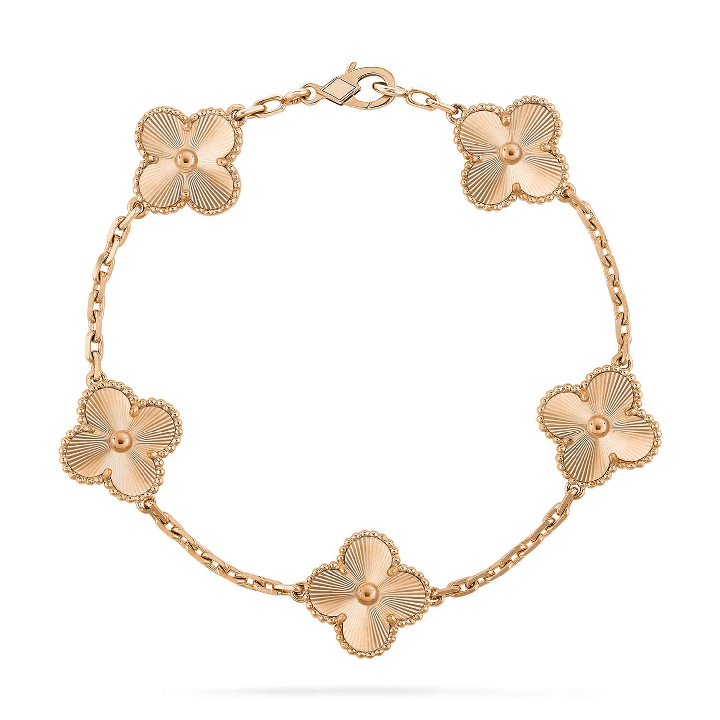 [Clover-Jewelry]CLOVER 5 FLOWERS LASER BRACELET