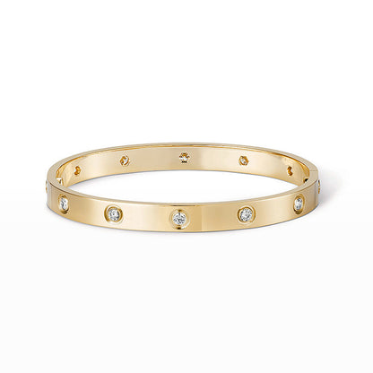 [Clover-Jewelry]LOVE BRACELET 6.1MM 10 DIAMONDS