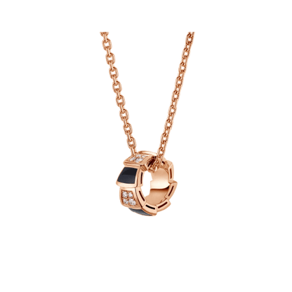 [Clover-Jewelry]SERPENTI PEDANT DIAMOND NECKLACE