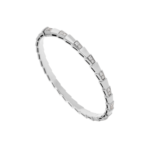 [Clover-Jewelry]SERPENTI BRACELET SILVER DIAMOND