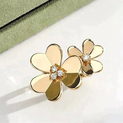 [Clover-Jewelry]CLOVER COMOS GOLD DIAMOND RING