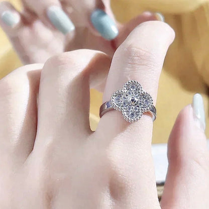 [Clover-Jewelry]CLOVER DIAMOND RING