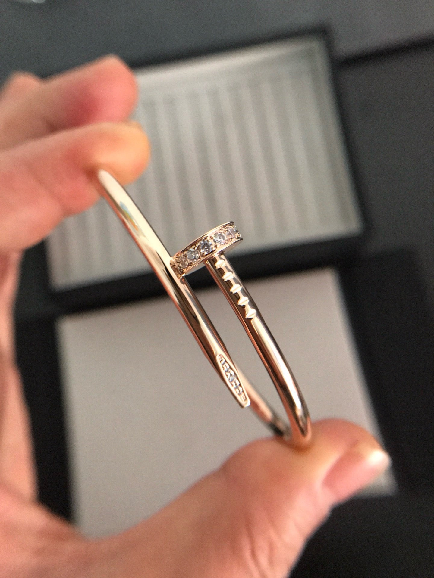 [Clover-Jewelry]JUSTE BRACELET 3.5MM DIAMONDS